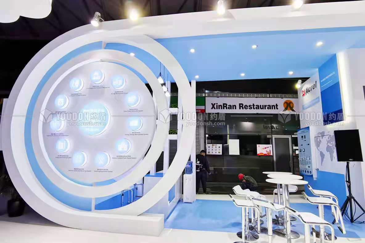 展臺搭建現(xiàn)場1