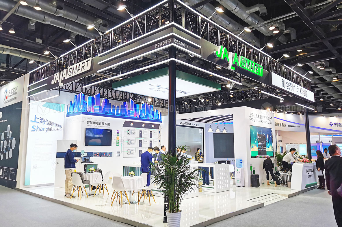 智能建筑展臺(tái)搭建